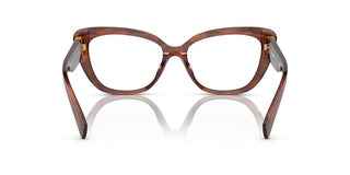 Miu Miu VMU 05VV women Havana Squared Eyeglasses