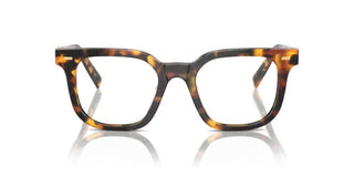 Miu Miu VMU 06XV women Havana Squared Eyeglasses