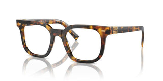 Miu Miu VMU 06XV women Havana Squared Eyeglasses