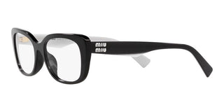 Miu Miu VMU 07VV women Black Squared Eyeglasses