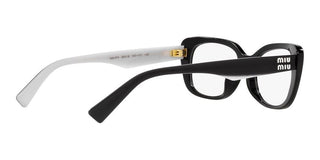 Miu Miu VMU 07VV women Black Squared Eyeglasses