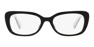 Miu Miu VMU 07VV women Black Squared Eyeglasses