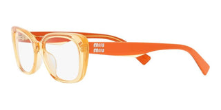 Miu Miu VMU 07VV women Orange Squared Eyeglasses