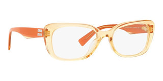 Miu Miu VMU 07VV women Orange Squared Eyeglasses