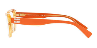 Miu Miu VMU 07VV women Orange Squared Eyeglasses