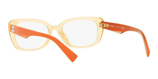 Miu Miu VMU 07VV women Orange Squared Eyeglasses