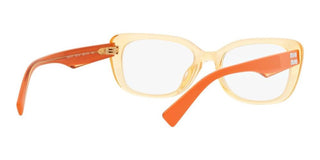 Miu Miu VMU 07VV women Orange Squared Eyeglasses