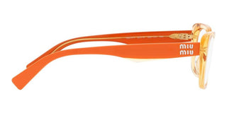 Miu Miu VMU 07VV women Orange Squared Eyeglasses