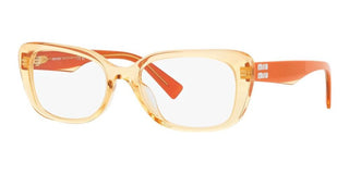 Miu Miu VMU 07VV women Orange Squared Eyeglasses