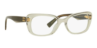 Miu Miu VMU 07VV women Green Squared Eyeglasses