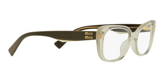 Miu Miu VMU 07VV women Green Squared Eyeglasses