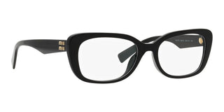 Miu Miu VMU 07VV women Black Squared Eyeglasses