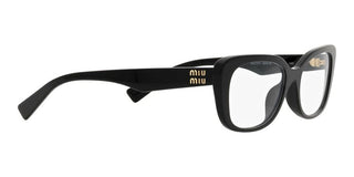 Miu Miu VMU 07VV women Black Squared Eyeglasses