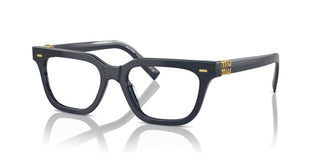 Miu Miu VMU 07XV women Blue Geometric Eyeglasses