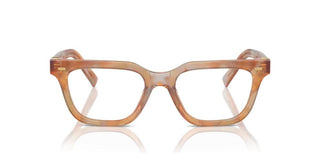 Miu Miu VMU 07XV women Havana Geometric Eyeglasses