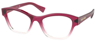 Miu Miu VMU 08T women Red Cat Eye Eyeglasses