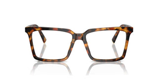 Miu Miu VMU 08XV women Havana Squared Eyeglasses