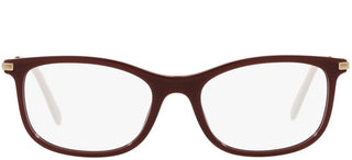 Miu Miu VMU 09T women Red Geometric Eyeglasses