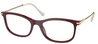 Miu Miu VMU 09T women Red Geometric Eyeglasses