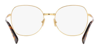 Miu Miu VMU 52VV women Gold Squared Eyeglasses