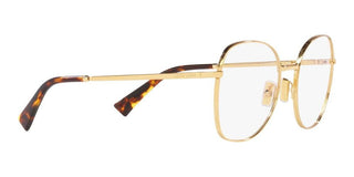 Miu Miu VMU 52VV women Gold Squared Eyeglasses