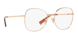 Miu Miu VMU 52VV women Rose gold Squared Eyeglasses