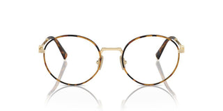 Miu Miu VMU 52XV women Havana Round Eyeglasses