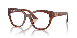 Miu Miu VMU 05XV women Brown Squared Eyeglasses