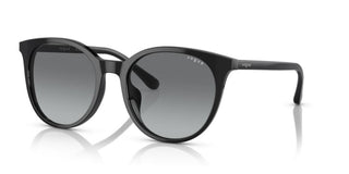 Vogue VO 5468SD women Black Round Sunglasses