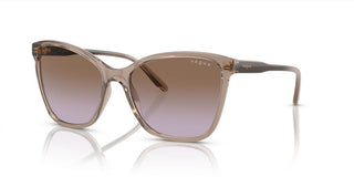 Vogue VO 5520S women Brown Butterfly Sunglasses