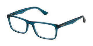 Police VPLN16 unisex Blue Squared Eyeglasses