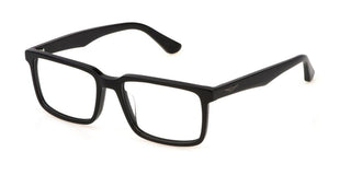 Police VPLN17 unisex Black Squared Eyeglasses