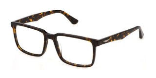 Police VPLN17 unisex Havana Squared Eyeglasses