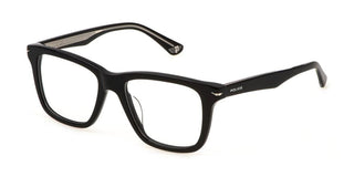 Police VPLN19 unisex Black Squared Eyeglasses