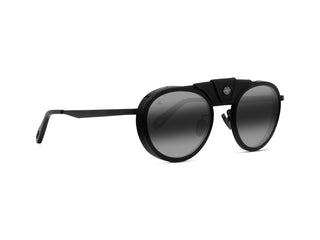 Vuarnet Atelier VU40001U men Black Round Sunglasses