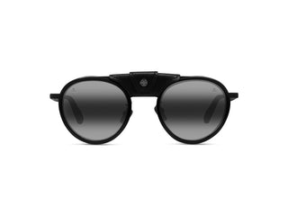 Vuarnet Atelier VU40001U men Black Round Sunglasses