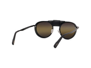 Vuarnet Atelier VU40001U men Black Round Sunglasses