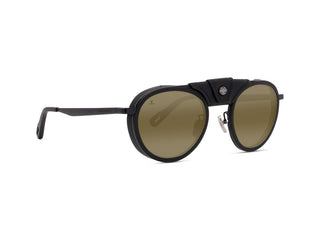 Vuarnet Atelier VU40001U men Black Round Sunglasses