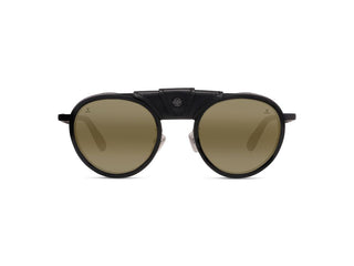 Vuarnet Atelier VU40001U men Black Round Sunglasses