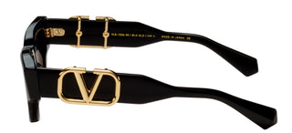 Valentino V - DUE women Black Cat Eye Sunglasses