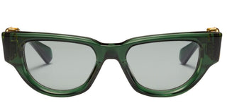 Valentino V - DUE women Green Cat Eye Sunglasses