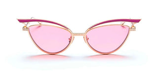 Valentino V - GLASSLINER women Rose gold Cat Eye Sunglasses