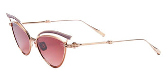 Valentino V - GLASSLINER women Gold Cat Eye Sunglasses