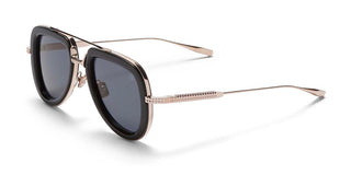 Valentino V - LSTORY unisex Black Pilot Sunglasses