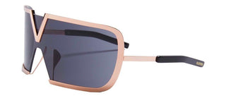 Valentino V - ROMASK unisex Rose gold Shield Sunglasses