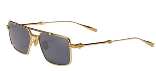 Valentino V - SEI unisex Gold Visor Sunglasses