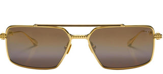 Valentino V - SEI unisex Gold Visor Sunglasses