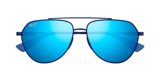 Maui Jim WAIWAI 634 men Blue Pilot Sunglasses