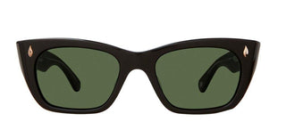 Garrett Leight WEBSTER SUN unisex Black Squared Sunglasses