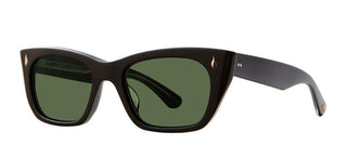 Garrett Leight WEBSTER SUN unisex Black Squared Sunglasses